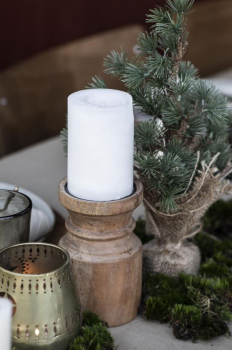 Preview: IB Laursen UNIKA Kerzenhalter Höhe 16cm